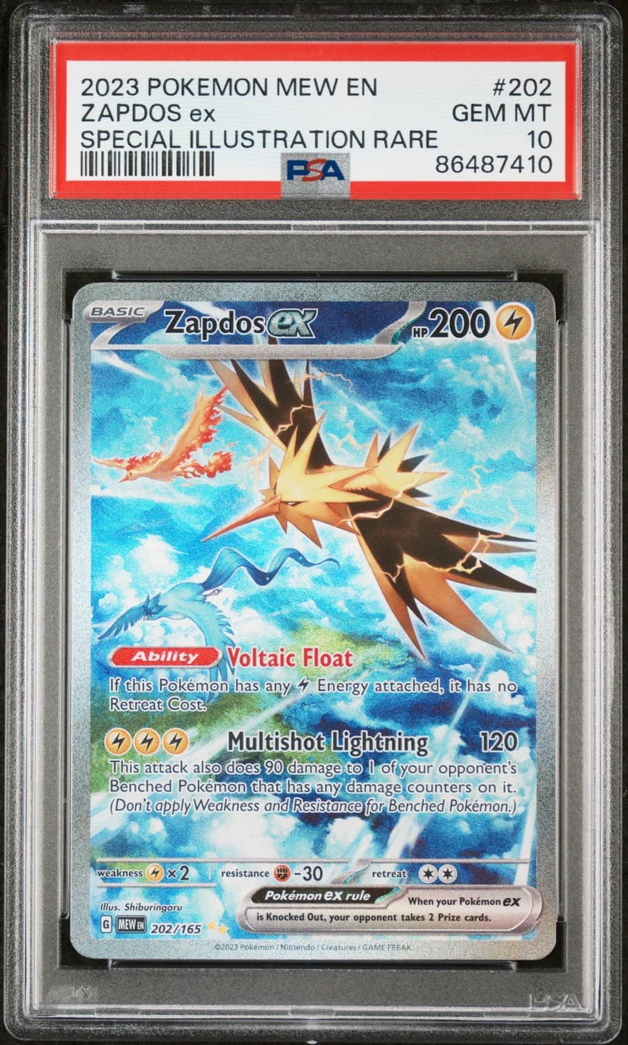 Zapdos Ex