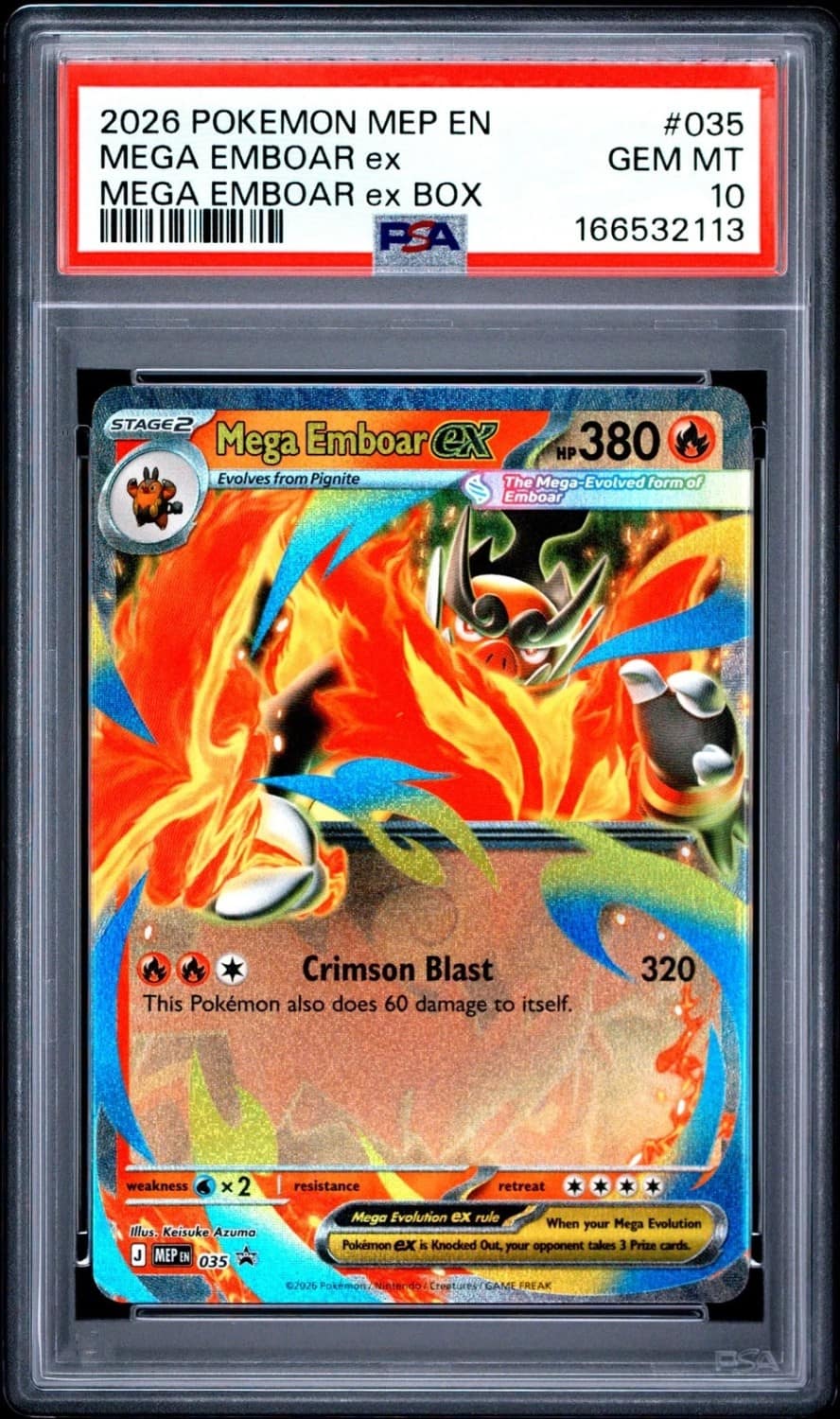 Mega Emboar Ex