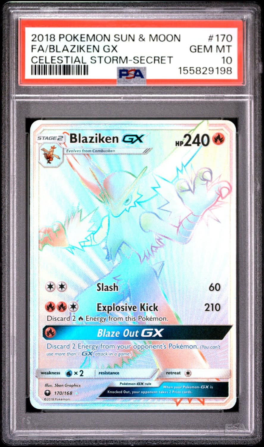 Blaziken Gx