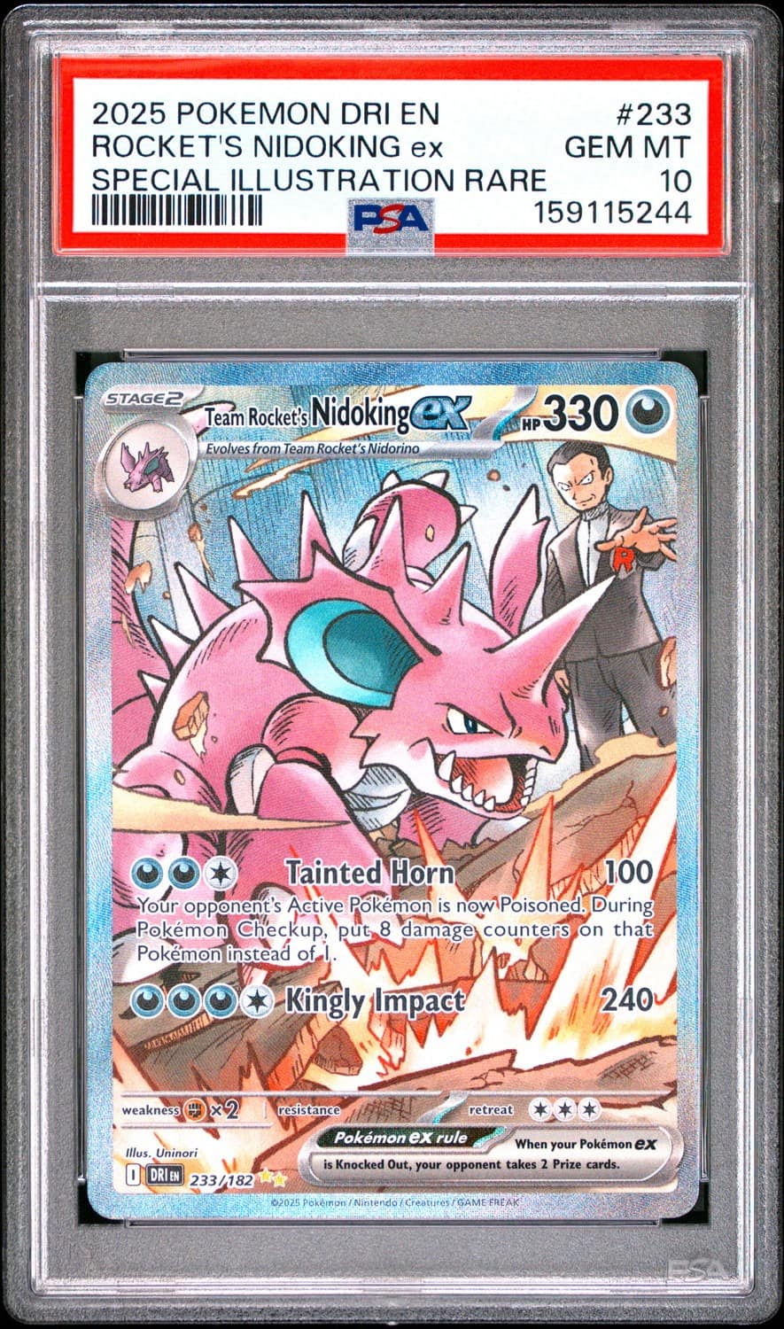 Rocket'S Nidoking Ex