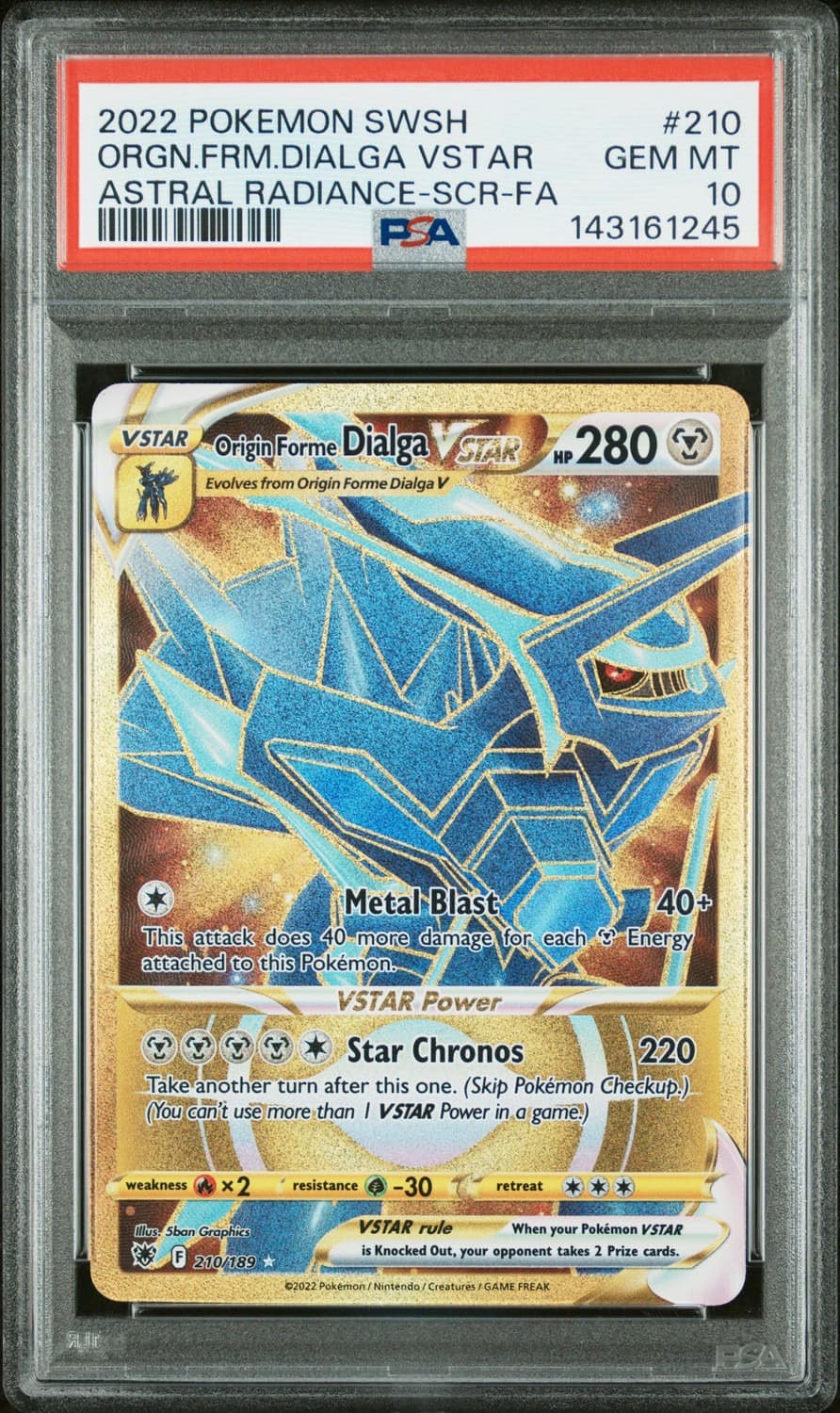 Origin Forme Dialga Vstar