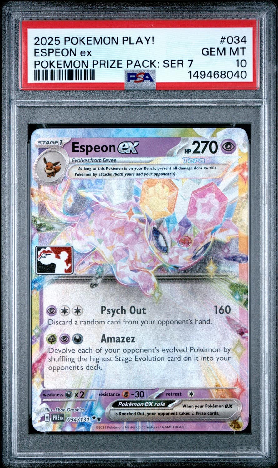 Espeon Ex