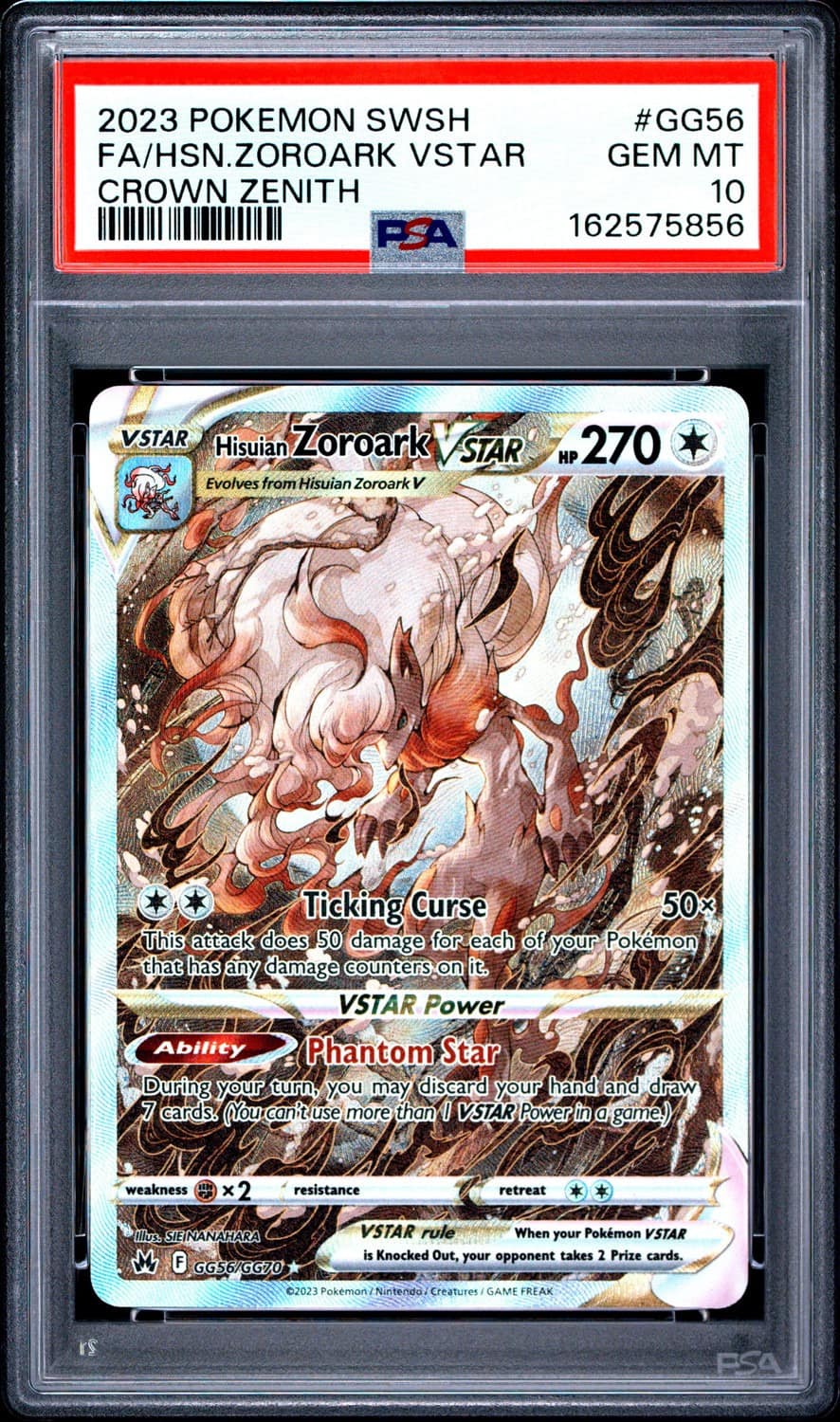 Hisuian Zoroark Vstar