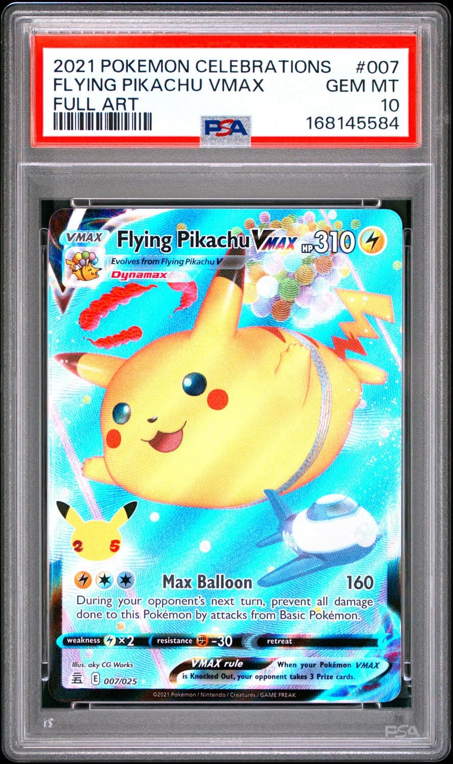 Flying Pikachu Vmax
