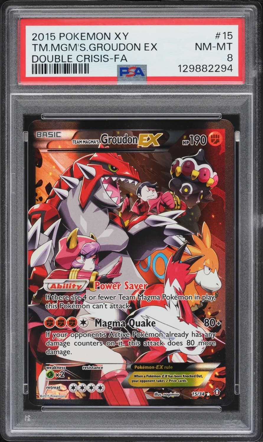 Team Magma'S Groudon Ex