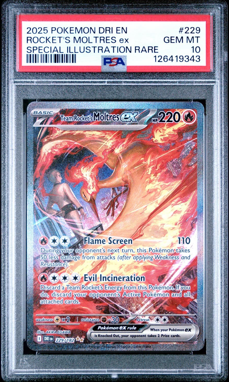 Rocket'S Moltres Ex