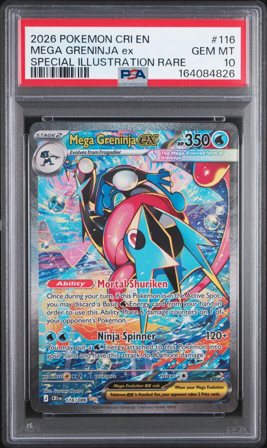 Mega Greninja Ex