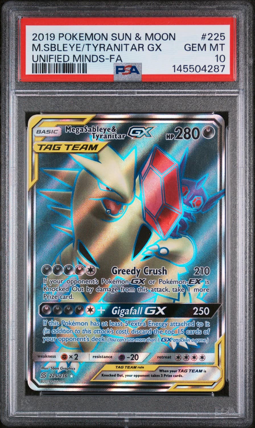 Mega Sableye & Tyranitar Gx