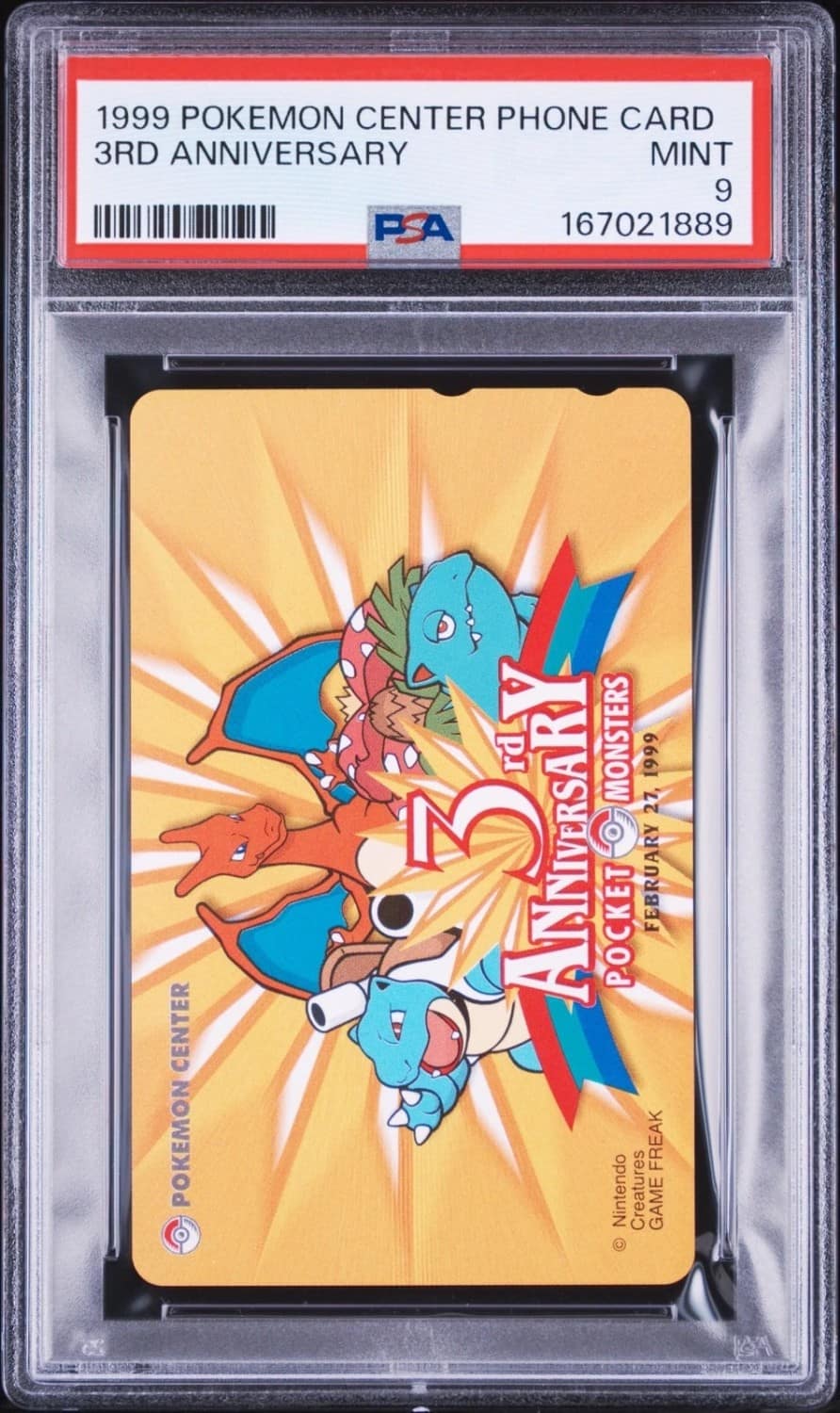 Charizard, Blastoise, Venusaur Non