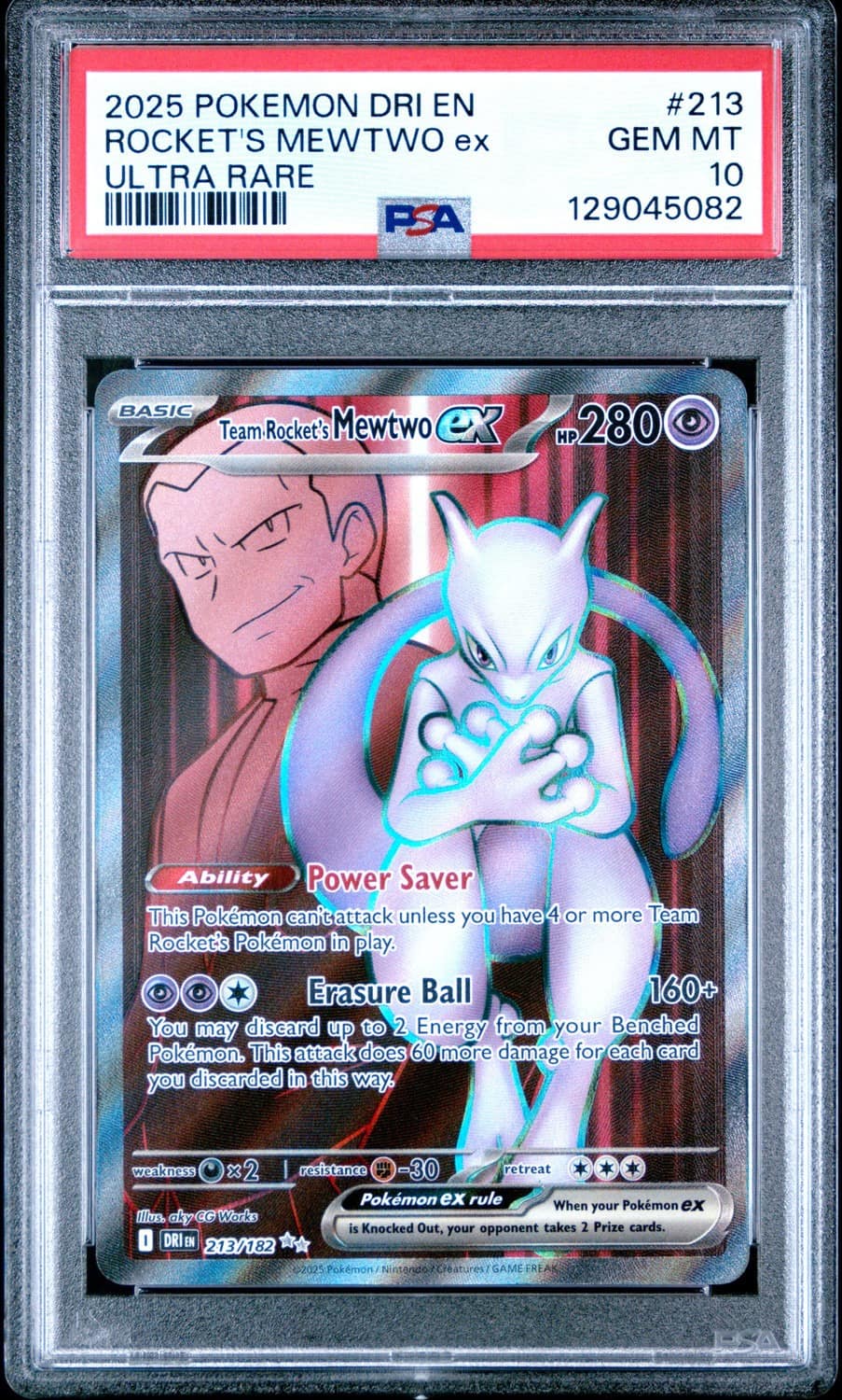 Rocket'S Mewtwo Ex