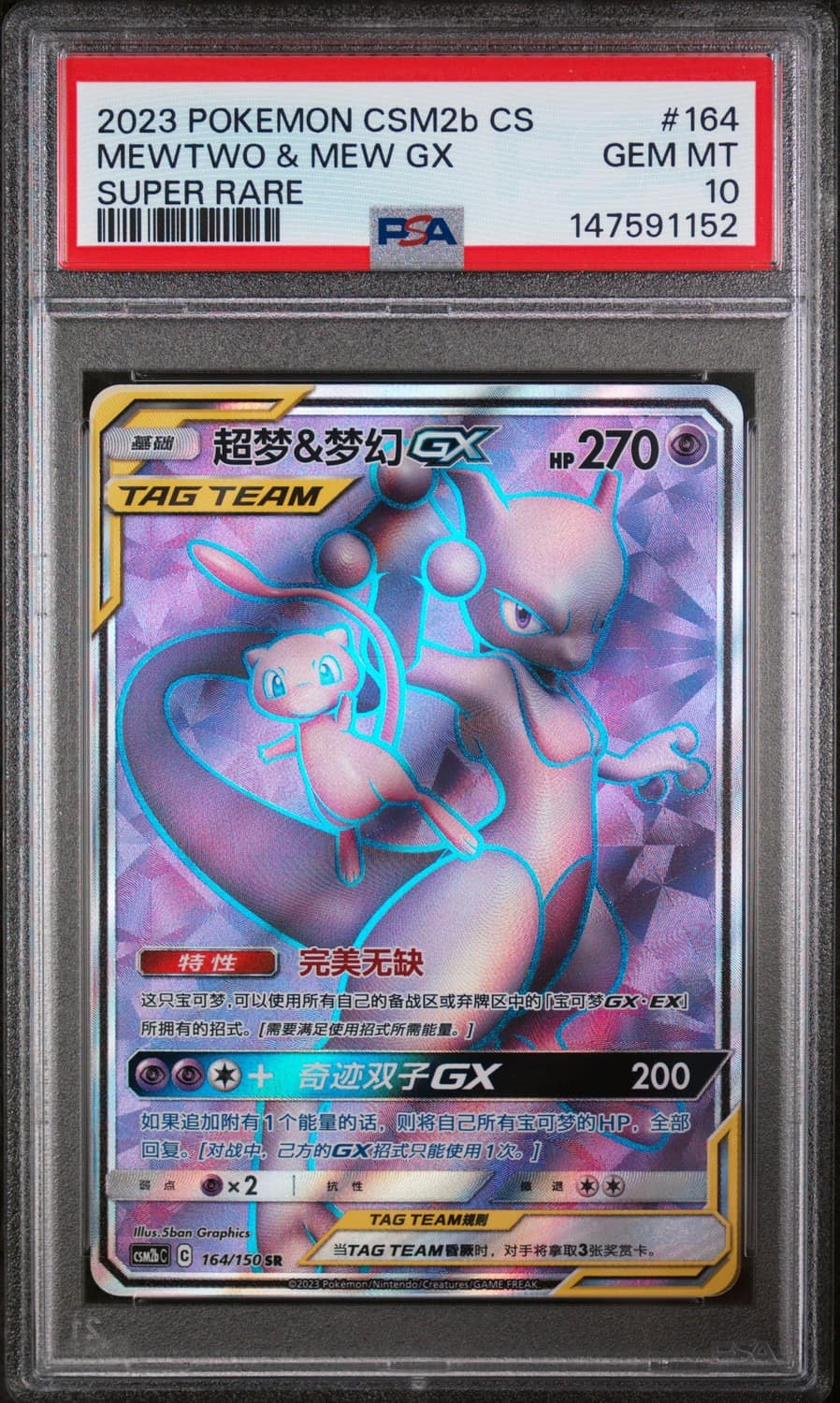 Mewtwo & Mew Gx
