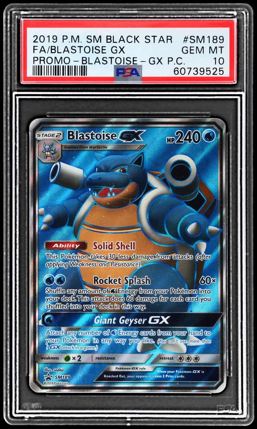 Blastoise Gx