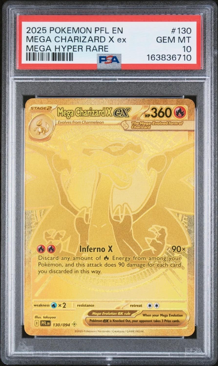 Mega Charizard X Ex