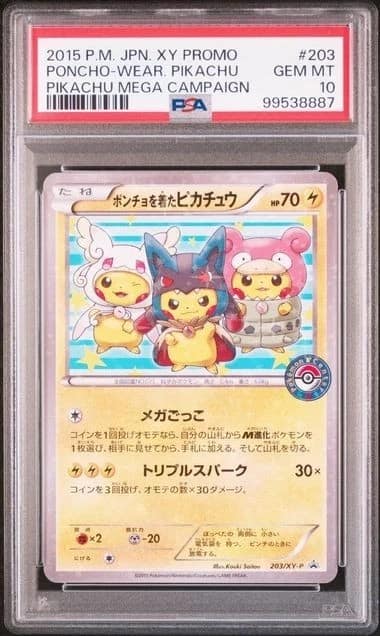 Poncho-Wear Pikachu