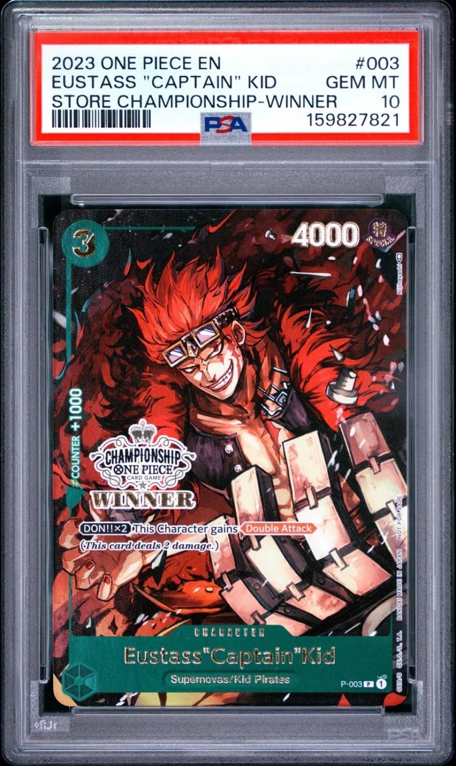 Eustass "captain" Kid