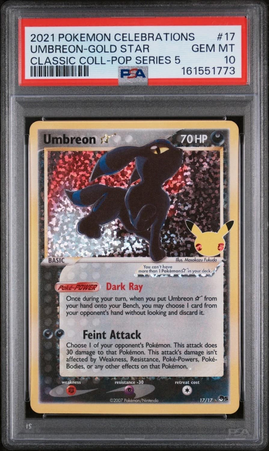 Umbreon-Gold Star