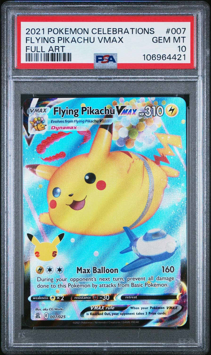 Flying Pikachu Vmax