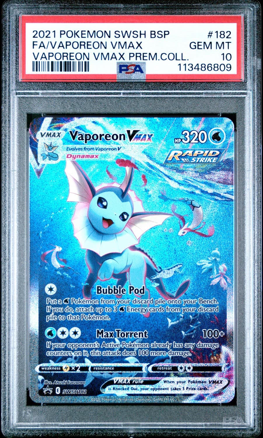Vaporeon Vmax