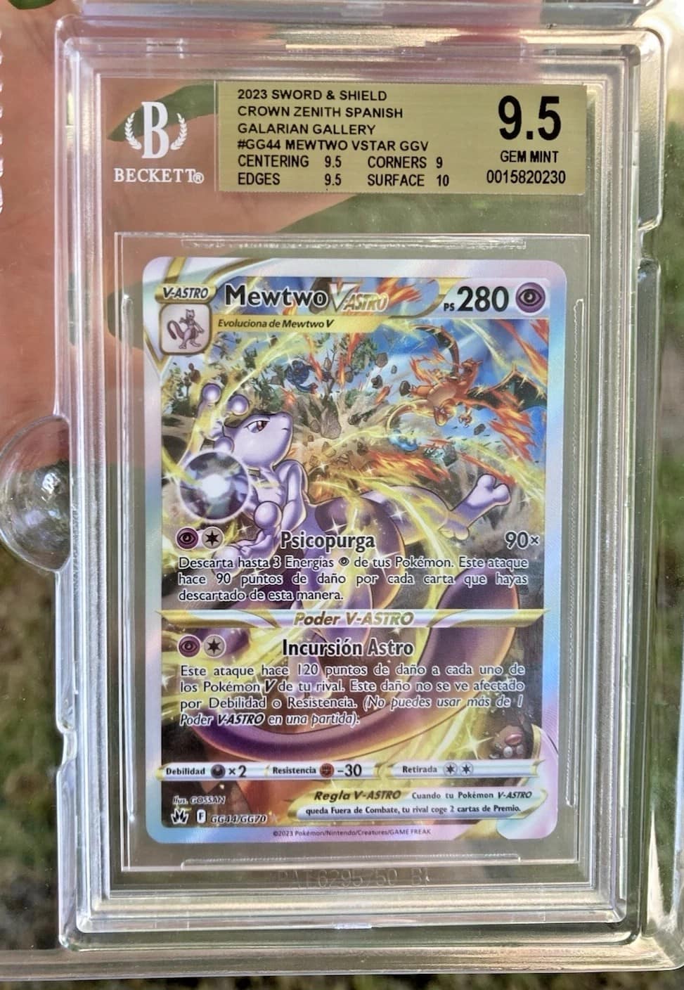 Mewtwo Vstar Ggv