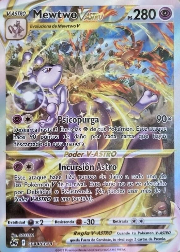Mewtwo Vstar Ggv