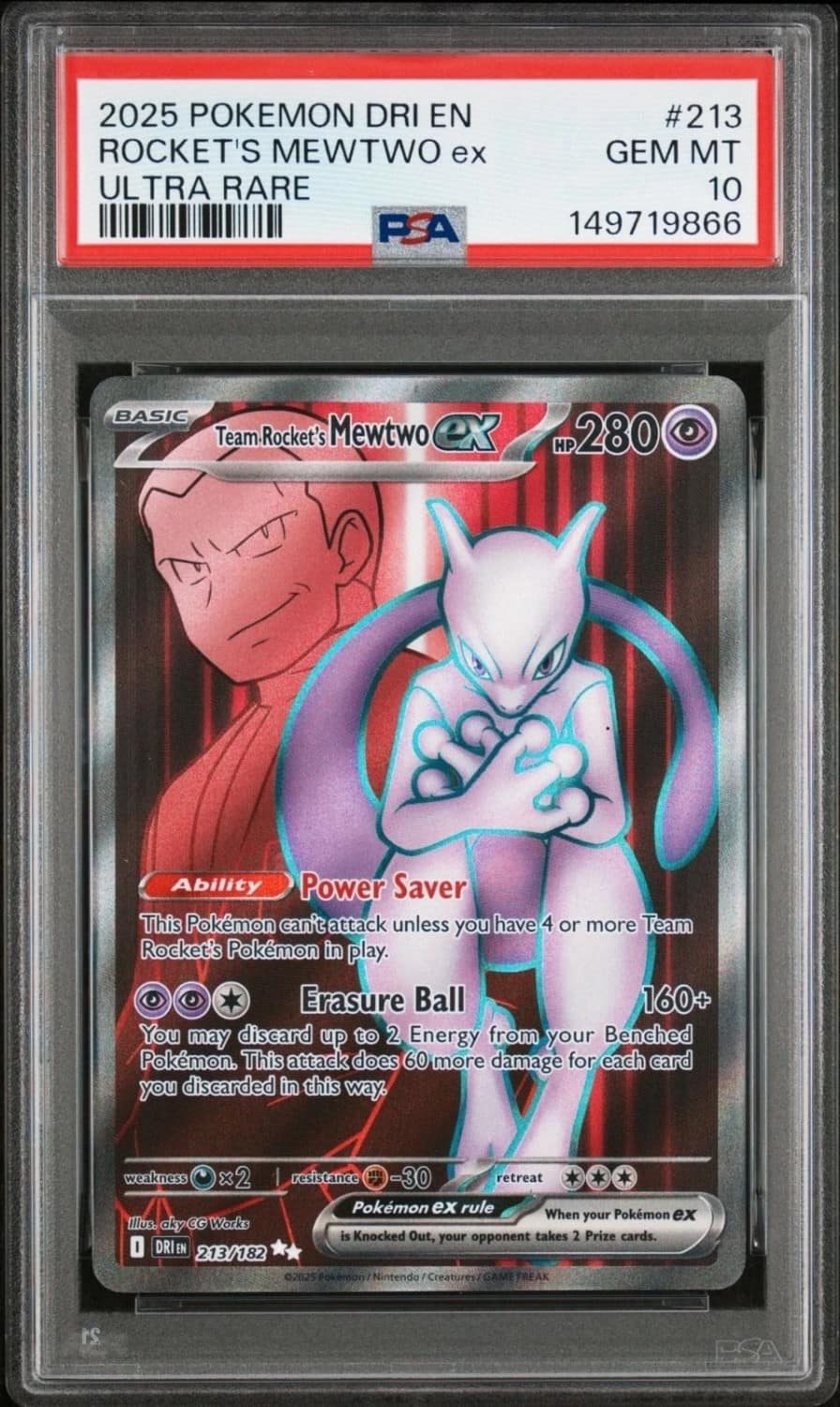 Rocket'S Mewtwo Ex