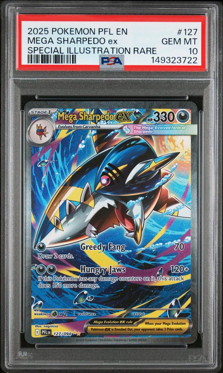 Mega Sharpedo Ex