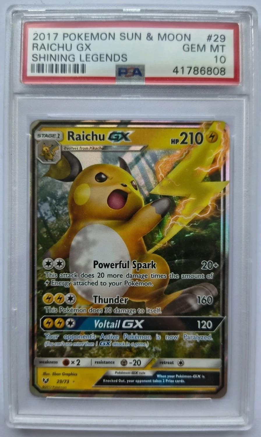 Raichu Gx