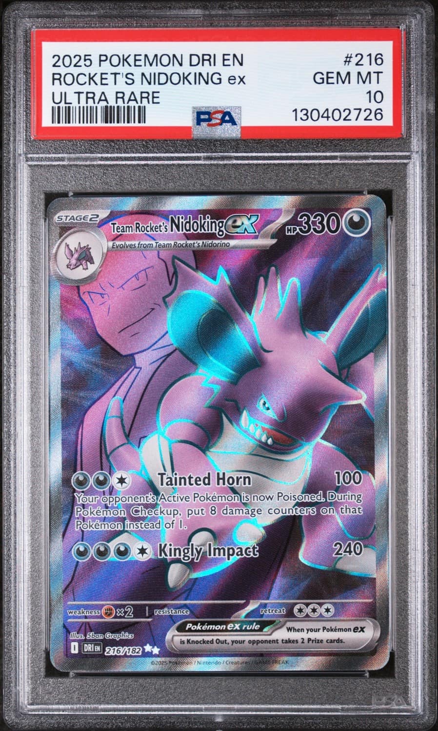 Rocket'S Nidoking Ex