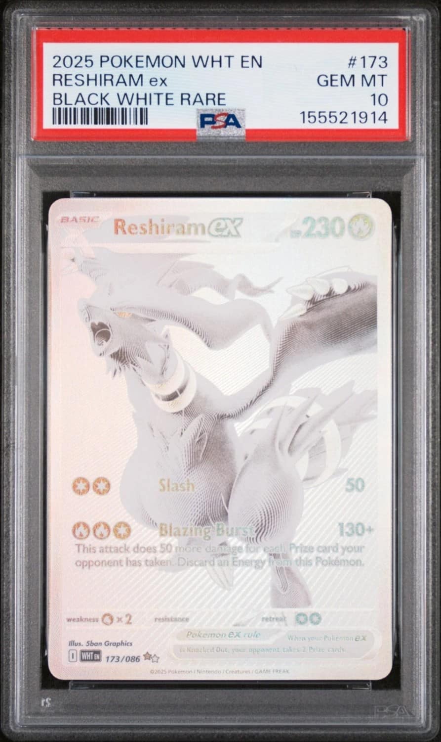 Reshiram Ex