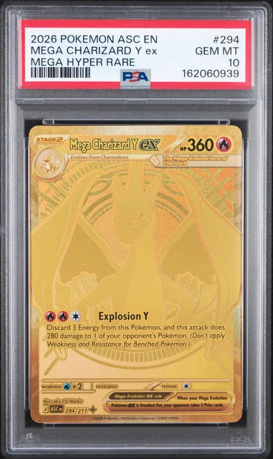 Mega Charizard Y Ex