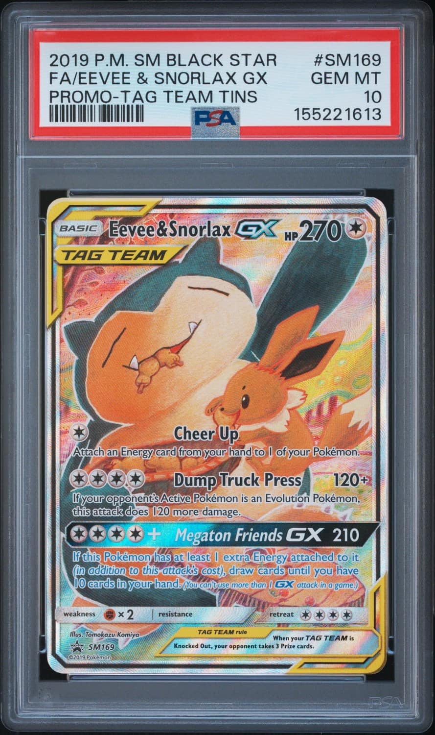 Eevee & Snorlax Gx