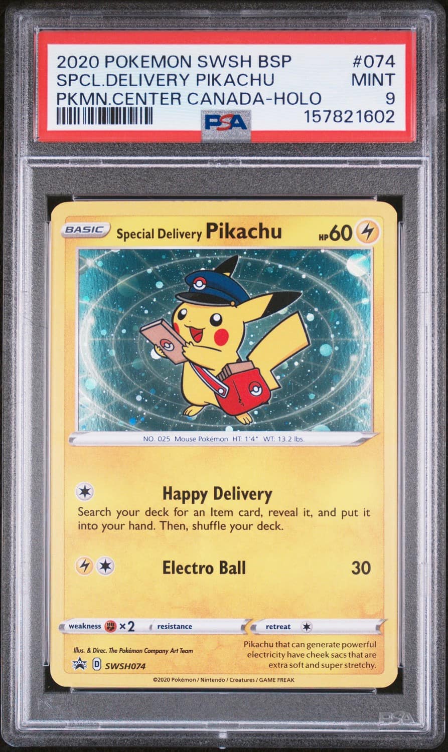 Special Delivery Pikachu
