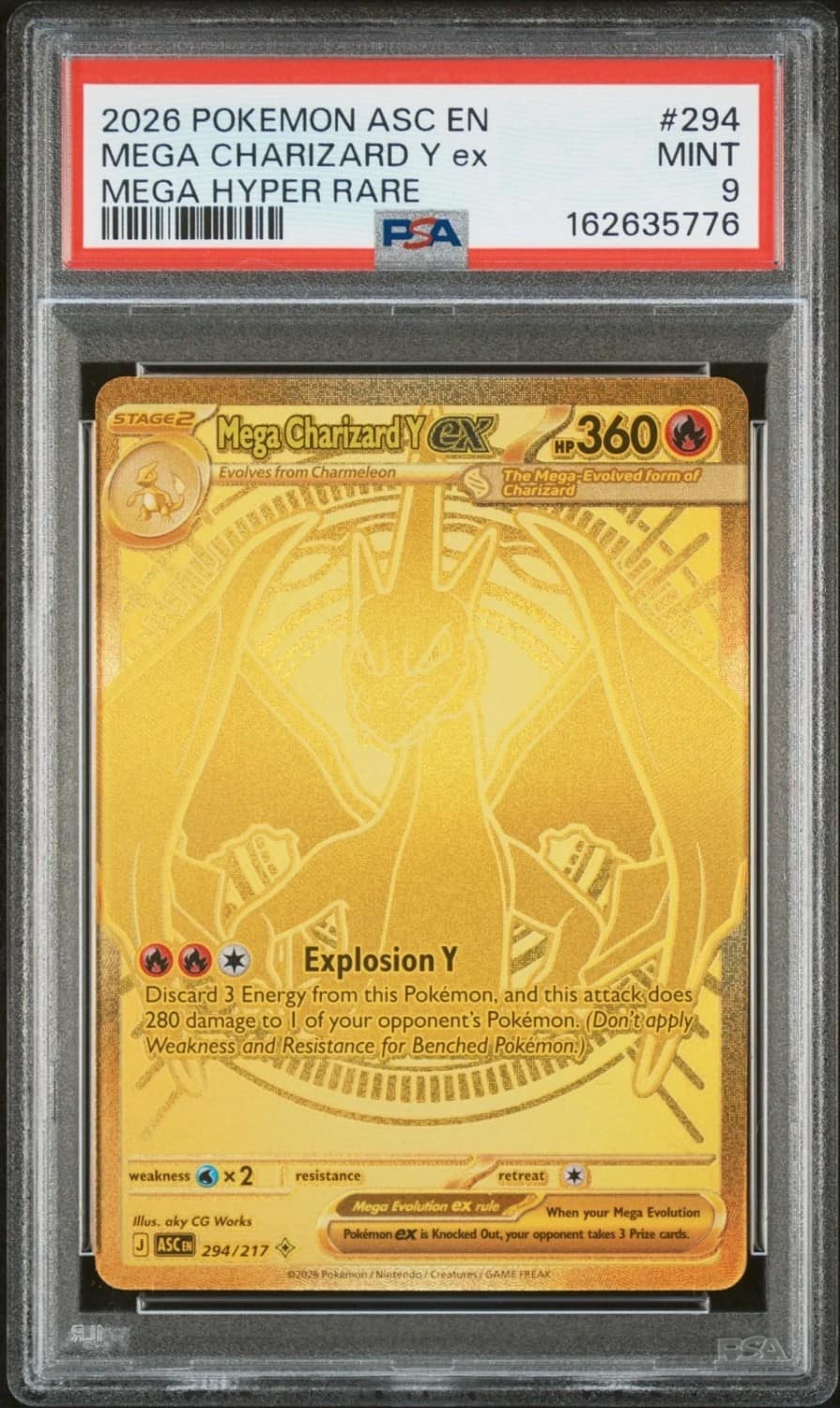 Mega Charizard Y Ex