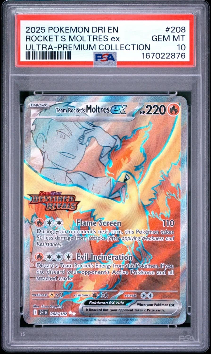 Rocket'S Moltres Ex