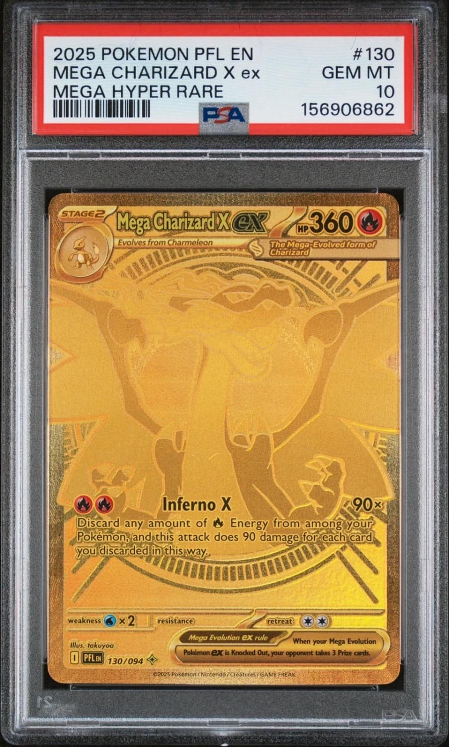 Mega Charizard X Ex