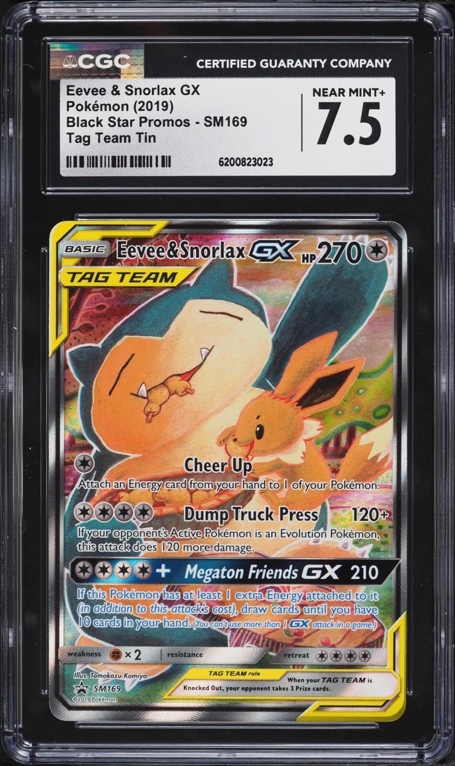 Eevee & Snorlax Gx