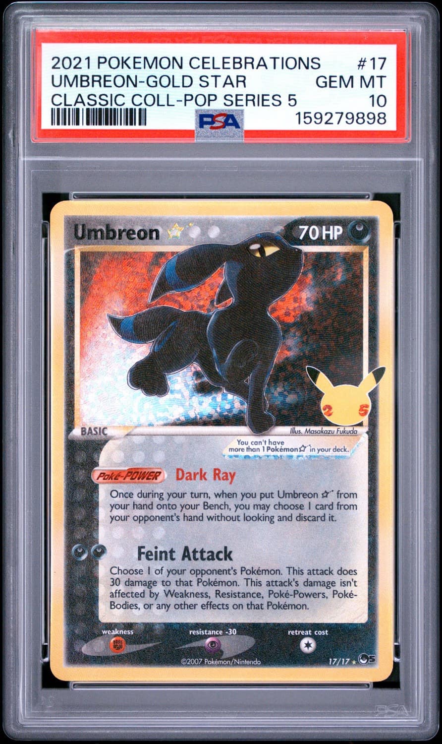 Umbreon-Gold Star