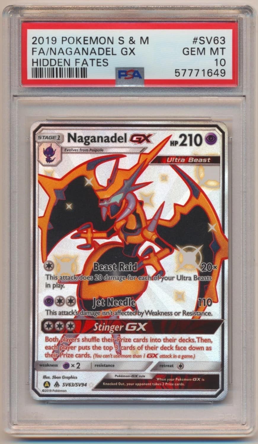 Naganadel Gx
