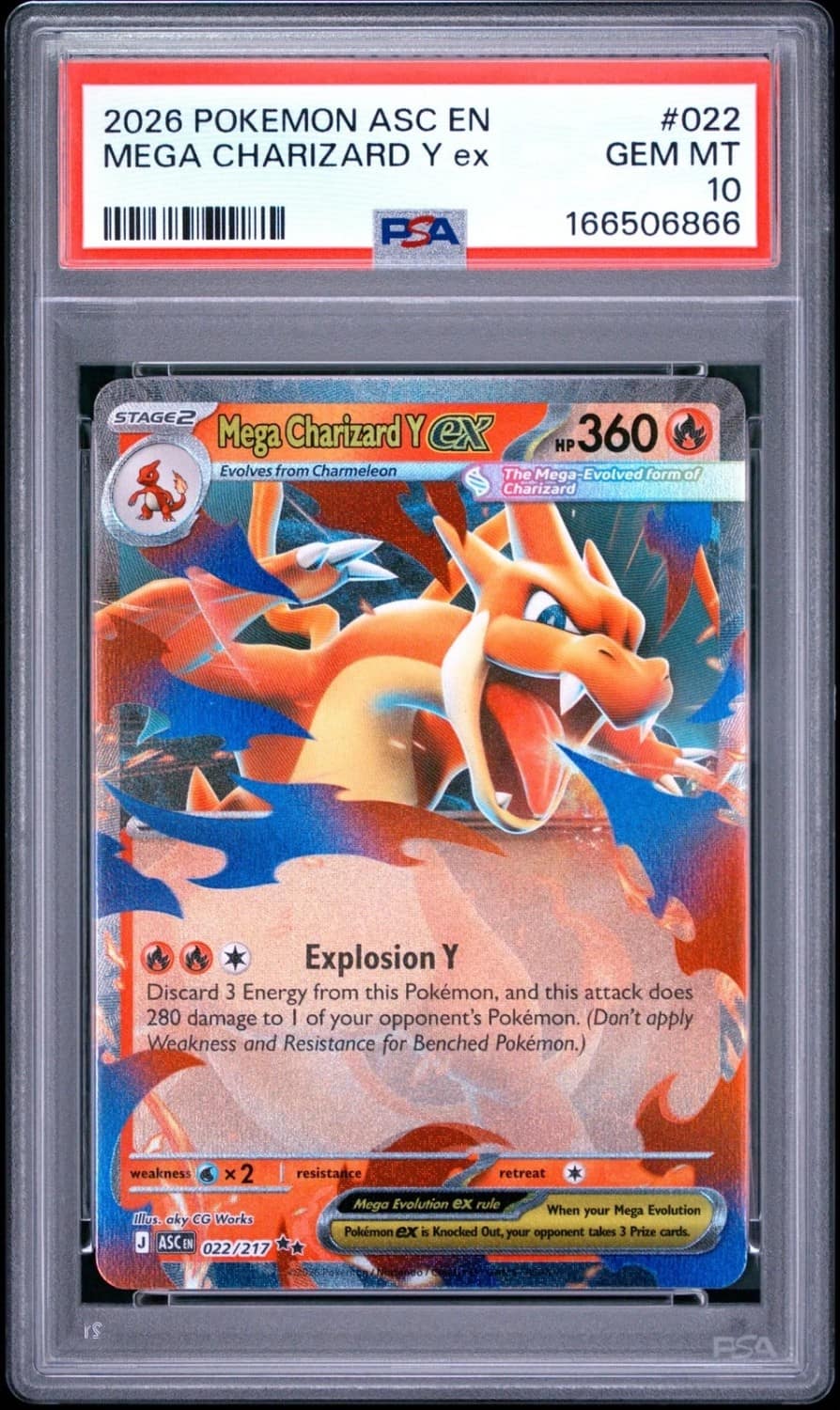 Mega Charizard Y Ex