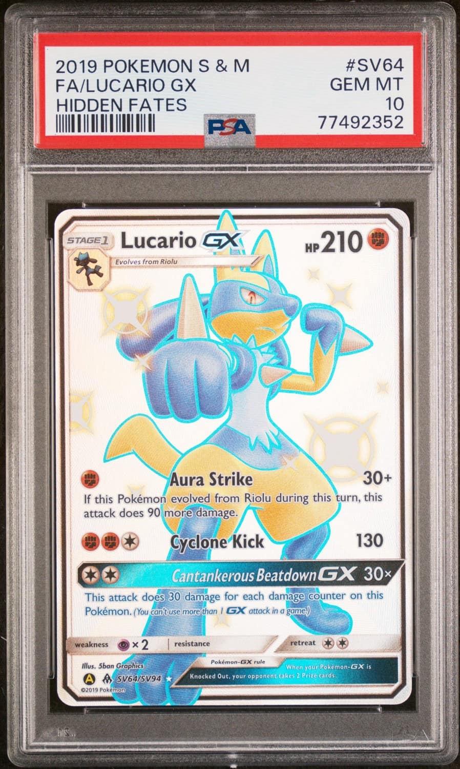 Lucario Gx
