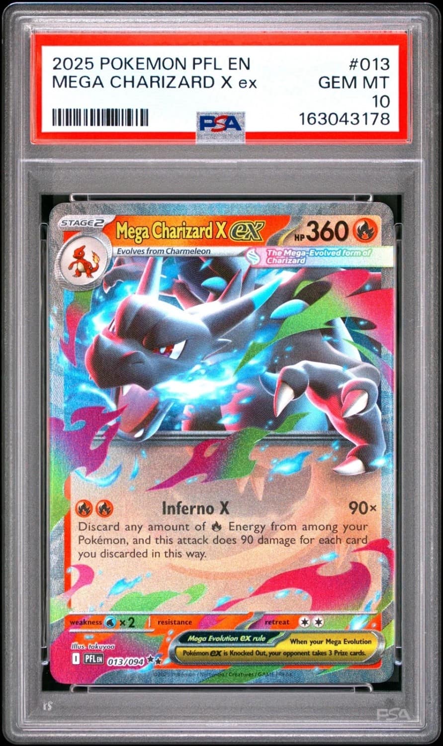Mega Charizard X Ex