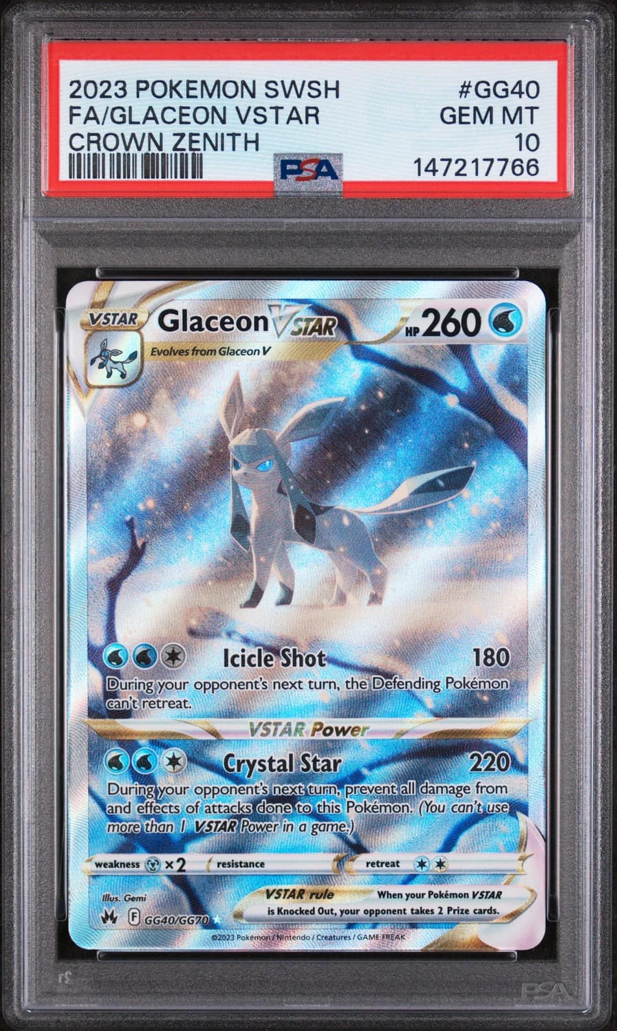 Glaceon Vstar