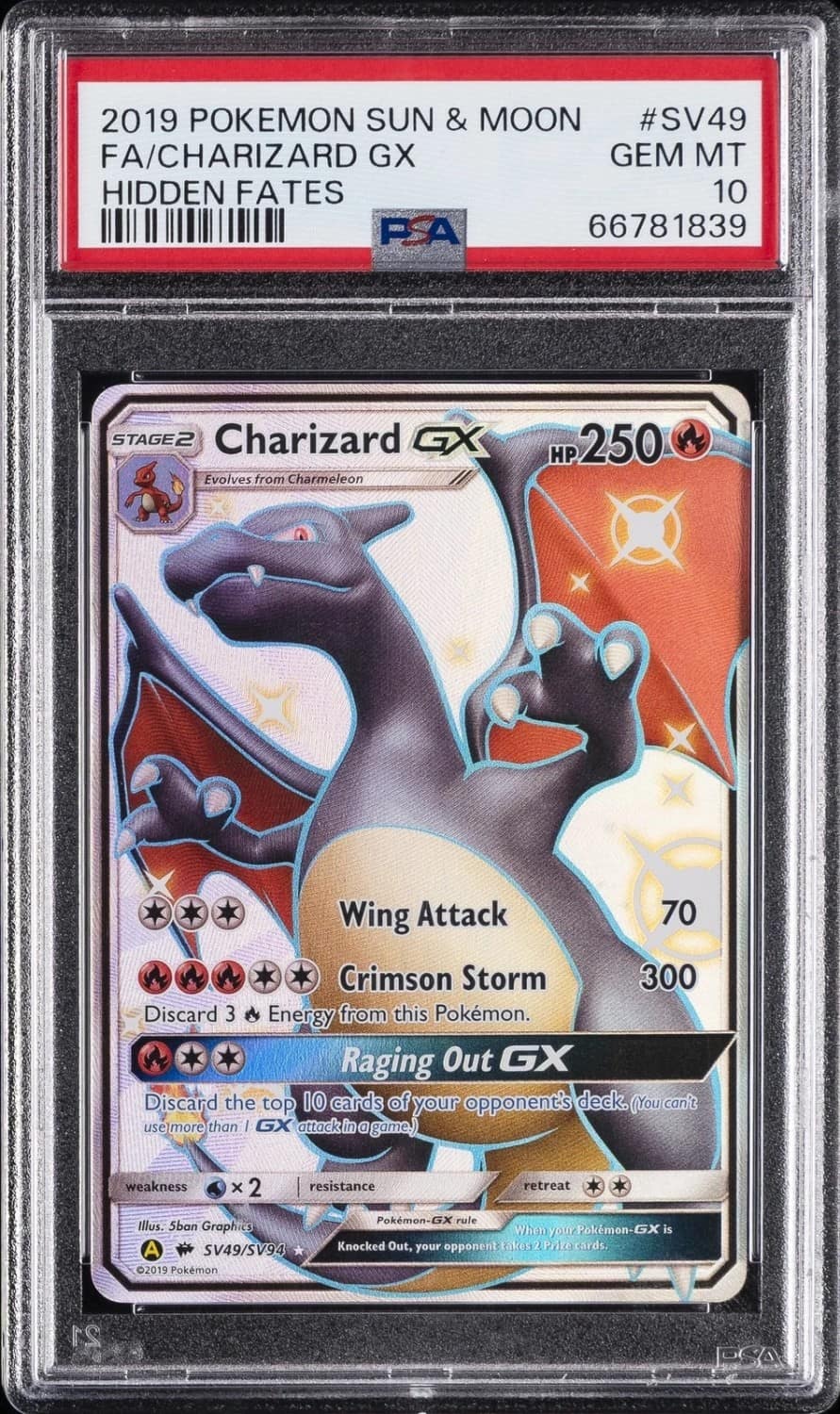 Charizard Gx