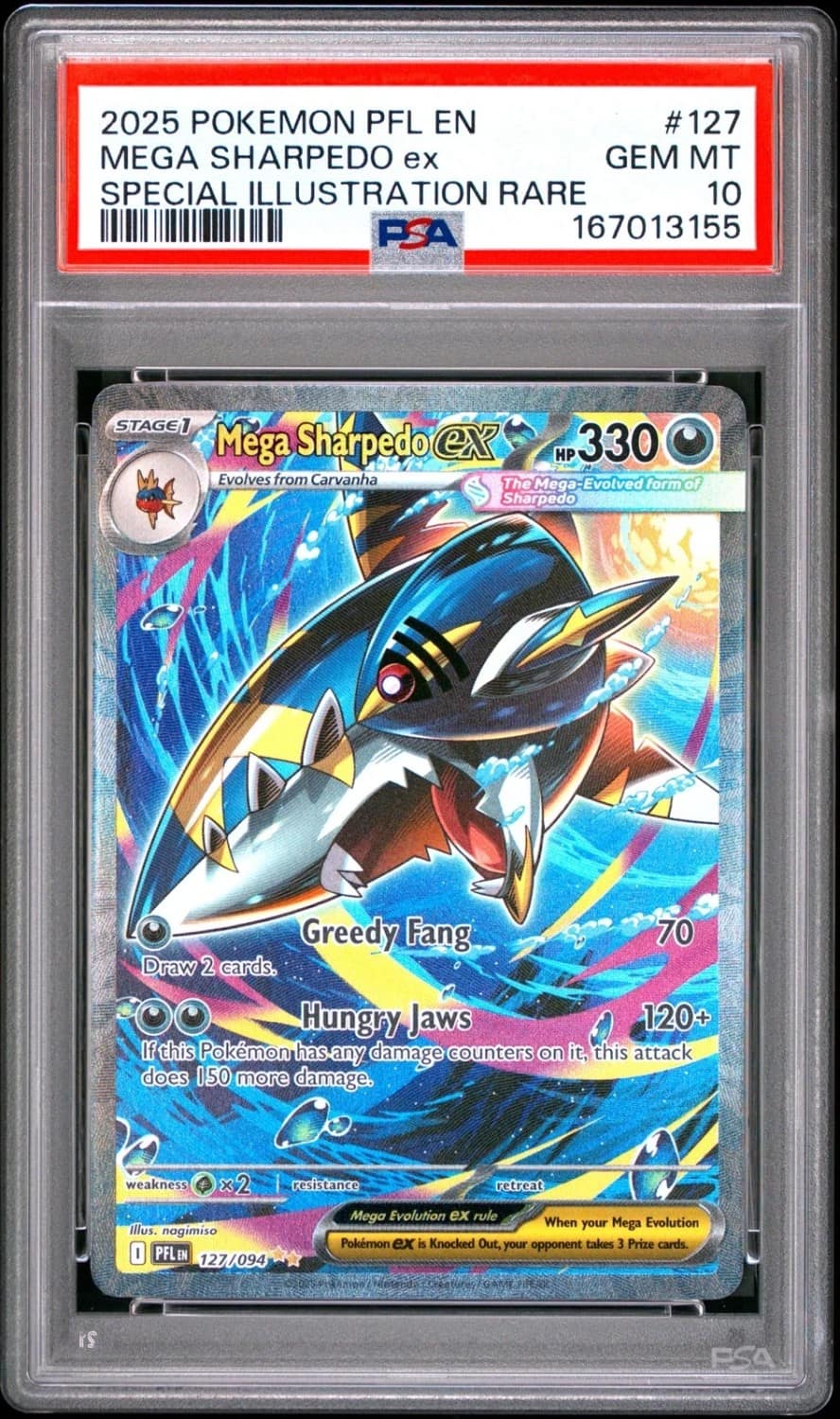 Mega Sharpedo Ex