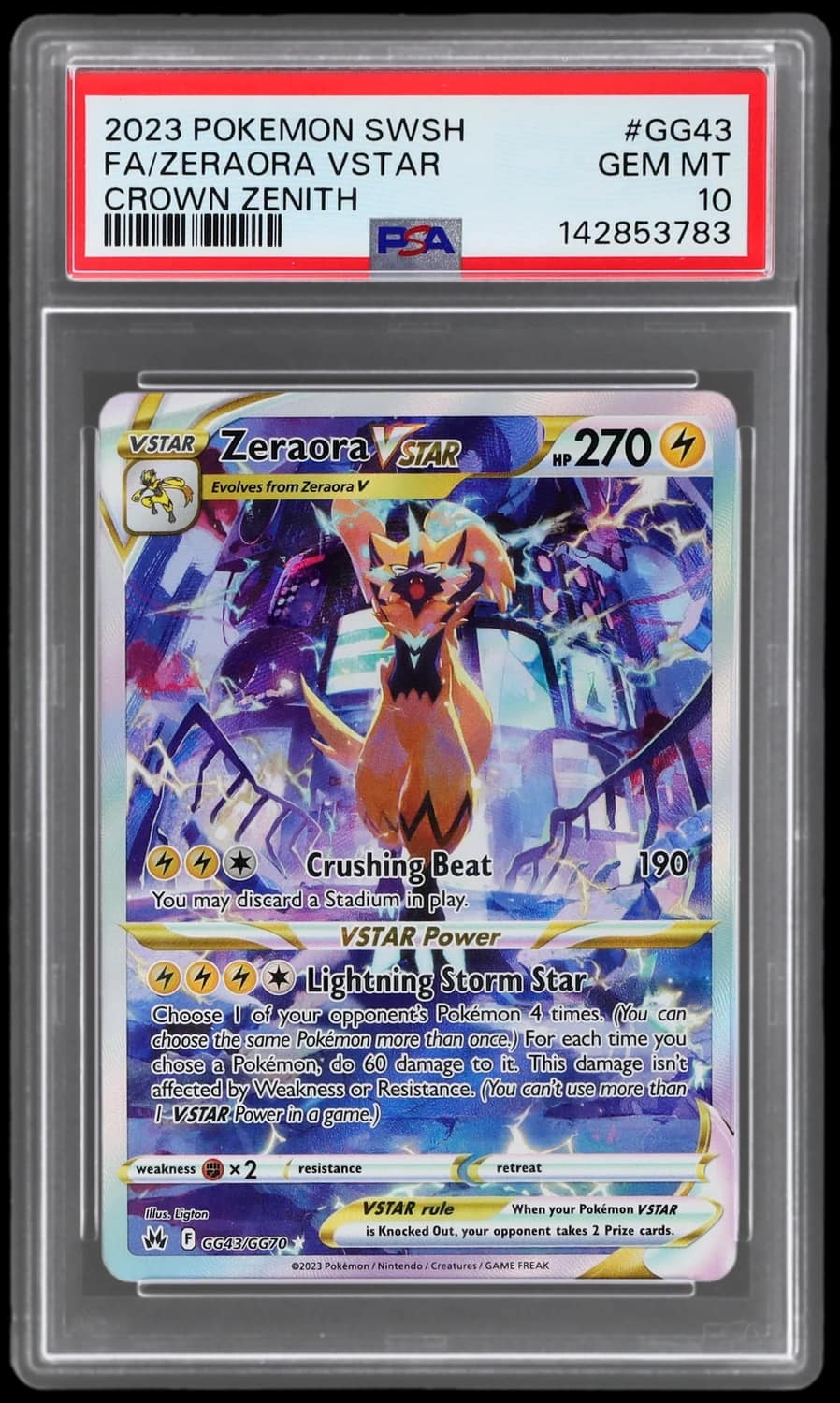 Zeraora Vstar