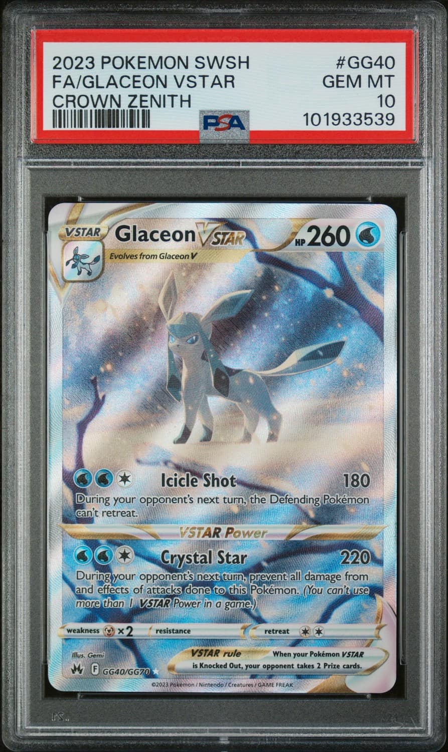 Glaceon Vstar