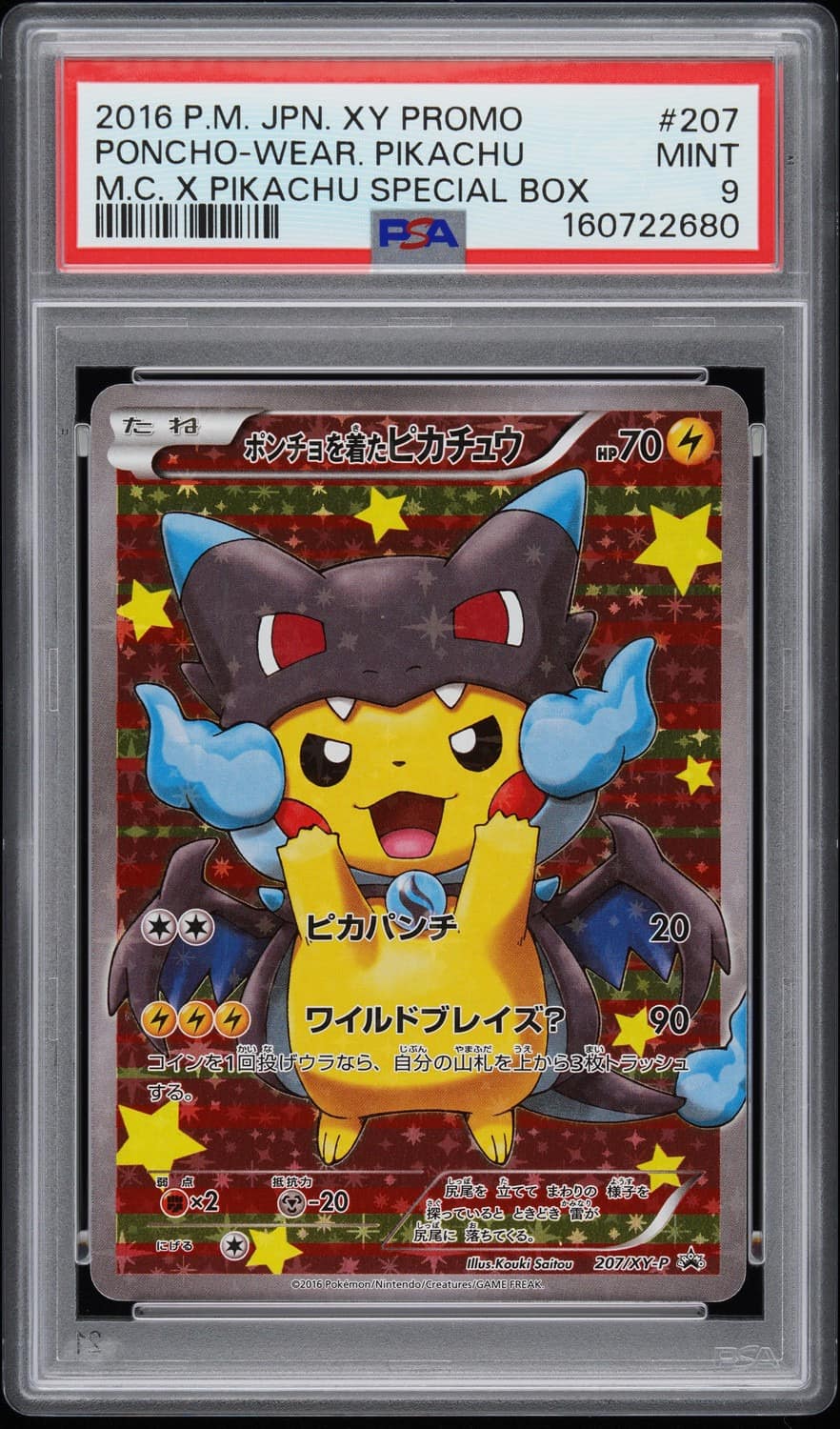 Poncho-Wearing Pikachu