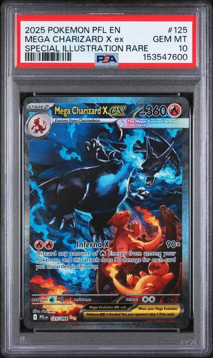Mega Charizard X Ex