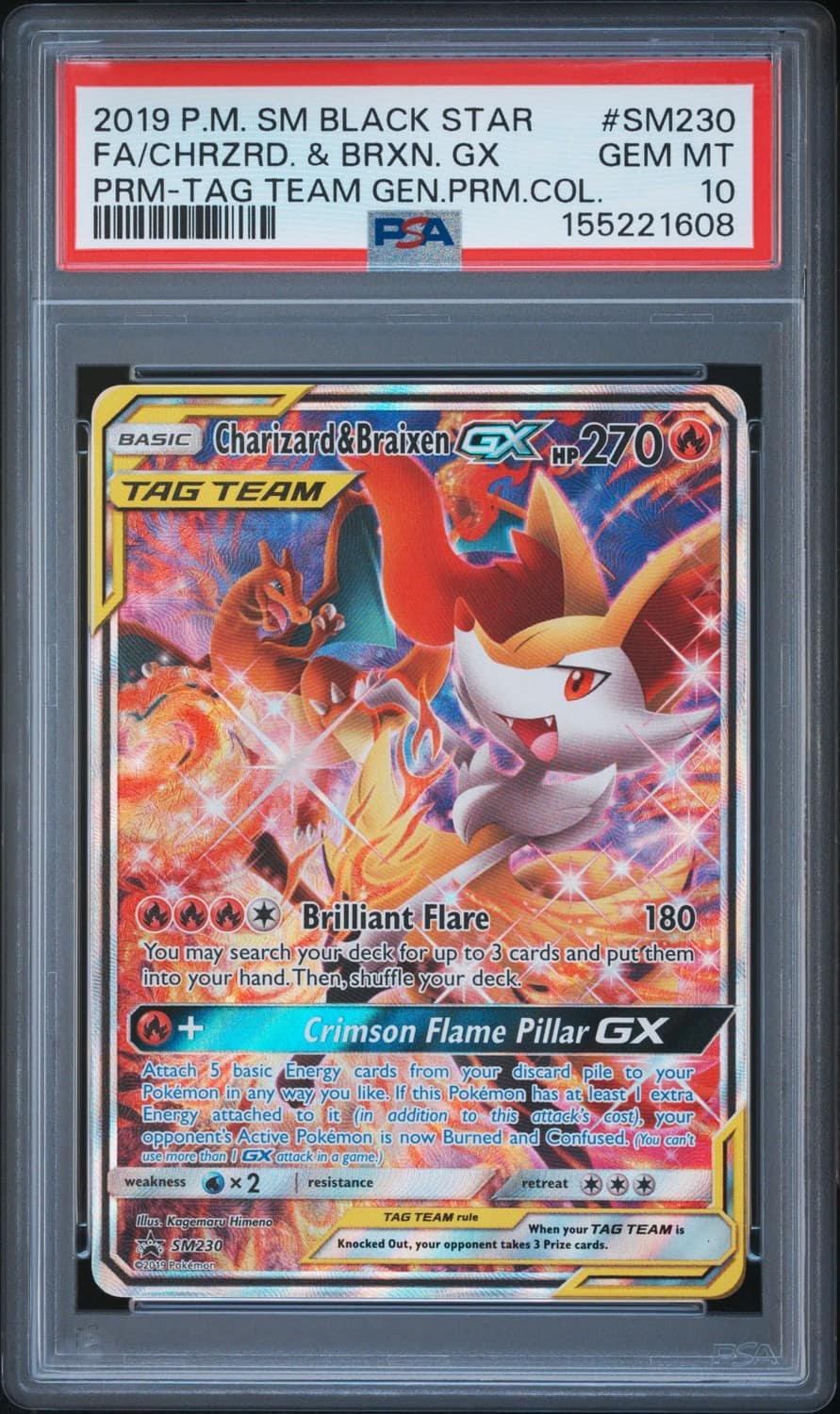 Charizard & Braixen Gx