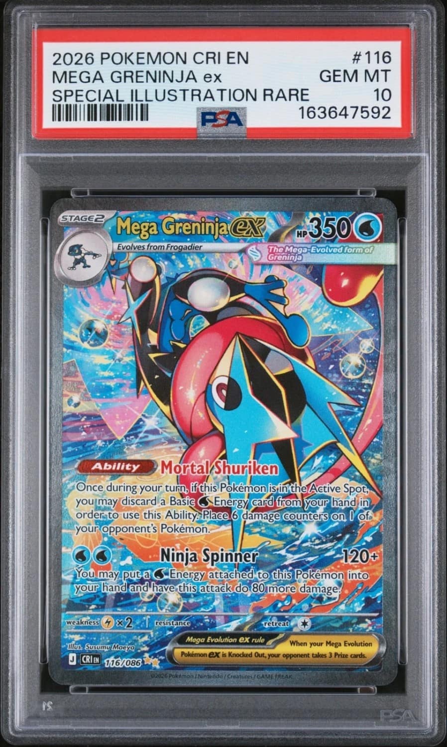 Mega Greninja Ex
